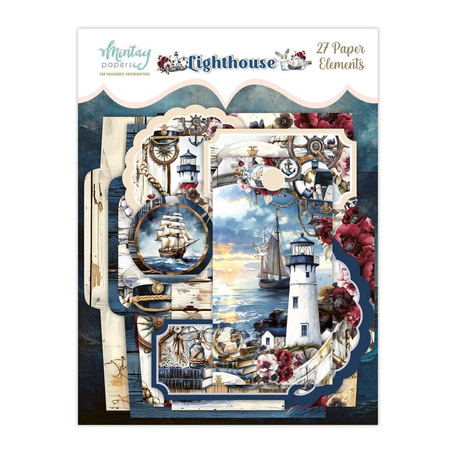 Mintay - Lighthouse 6x8 Inch Paper Elements (27pcs) (MT-LIT-LSCE)
