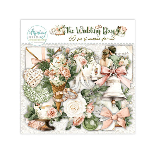 Mintay - The Wedding Day Paper Ephemera - Die cut pakke -  (39pcs) (MT-TWD-LSC)