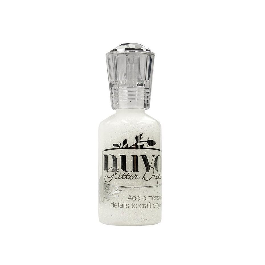 NUVO Crystal Drops Glitter Drops White Blizzard (758N)