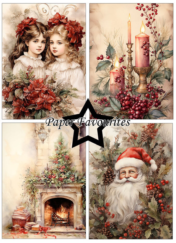 Paper favorites - Christmas Nostalgia - A6 Paper Pack (PFA646)