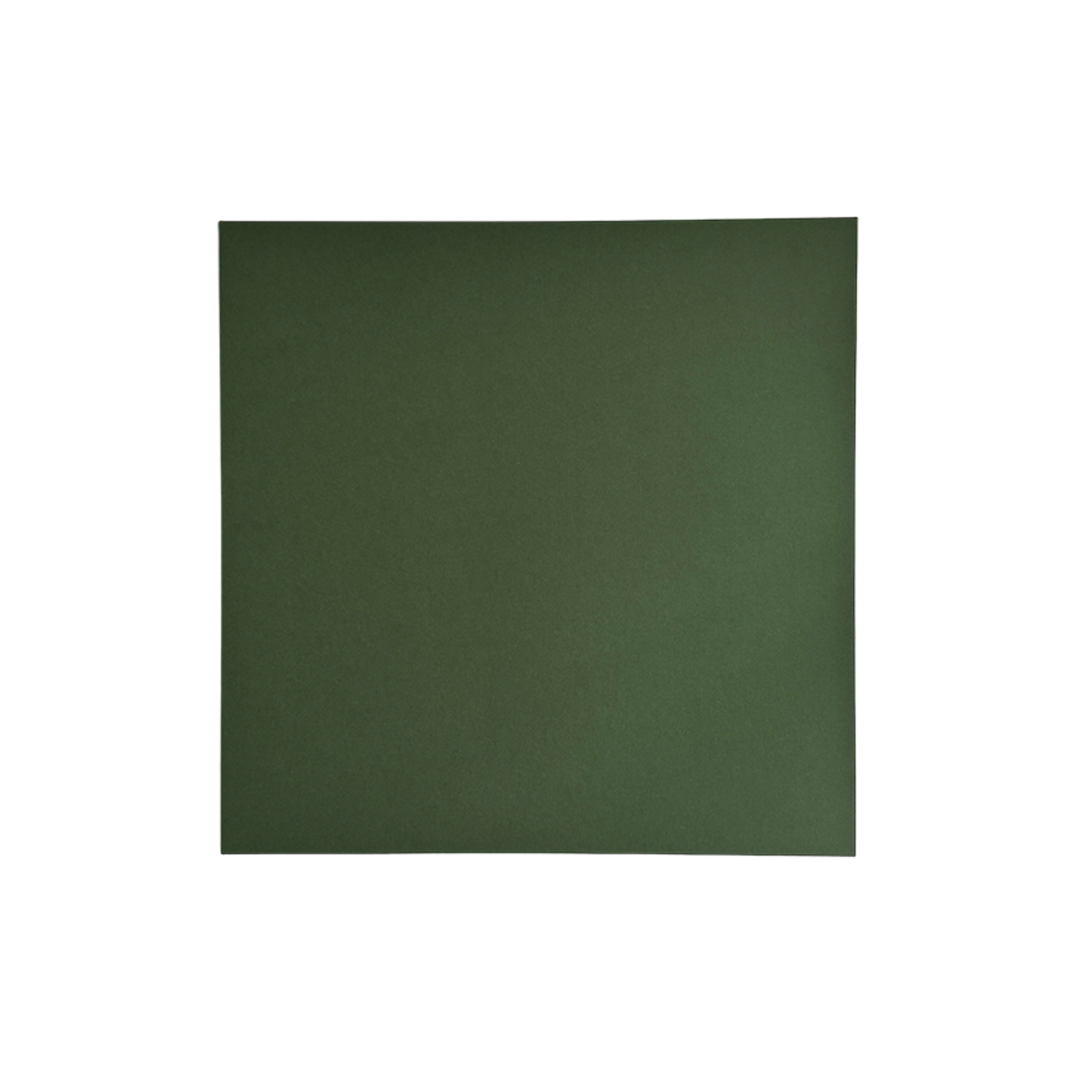 Ensfarget kartong - mørk grønn 30,5x30,5 - Deep green 12x12 Inch Smooth Cardstock 220gsm