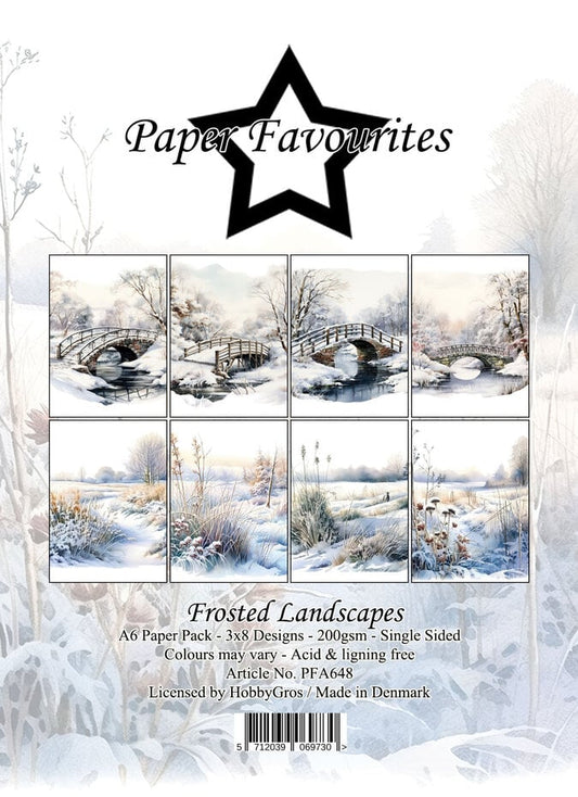 Paper favorites - Frosted Landscapes - A6 Paper Pack (PFA648)