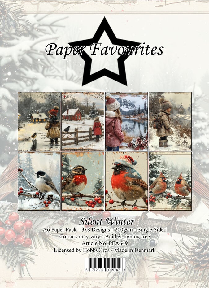 Paper favorites - Silent Winter - A6 Paper Pack (PFA649)