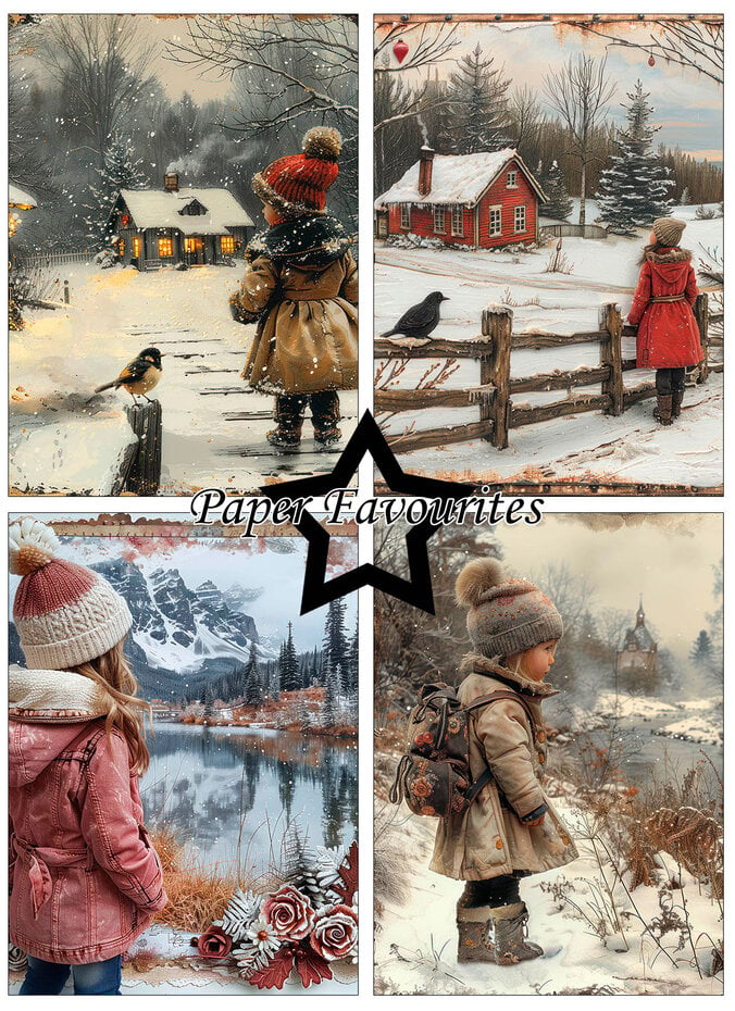 Paper favorites - Silent Winter - A6 Paper Pack (PFA649)