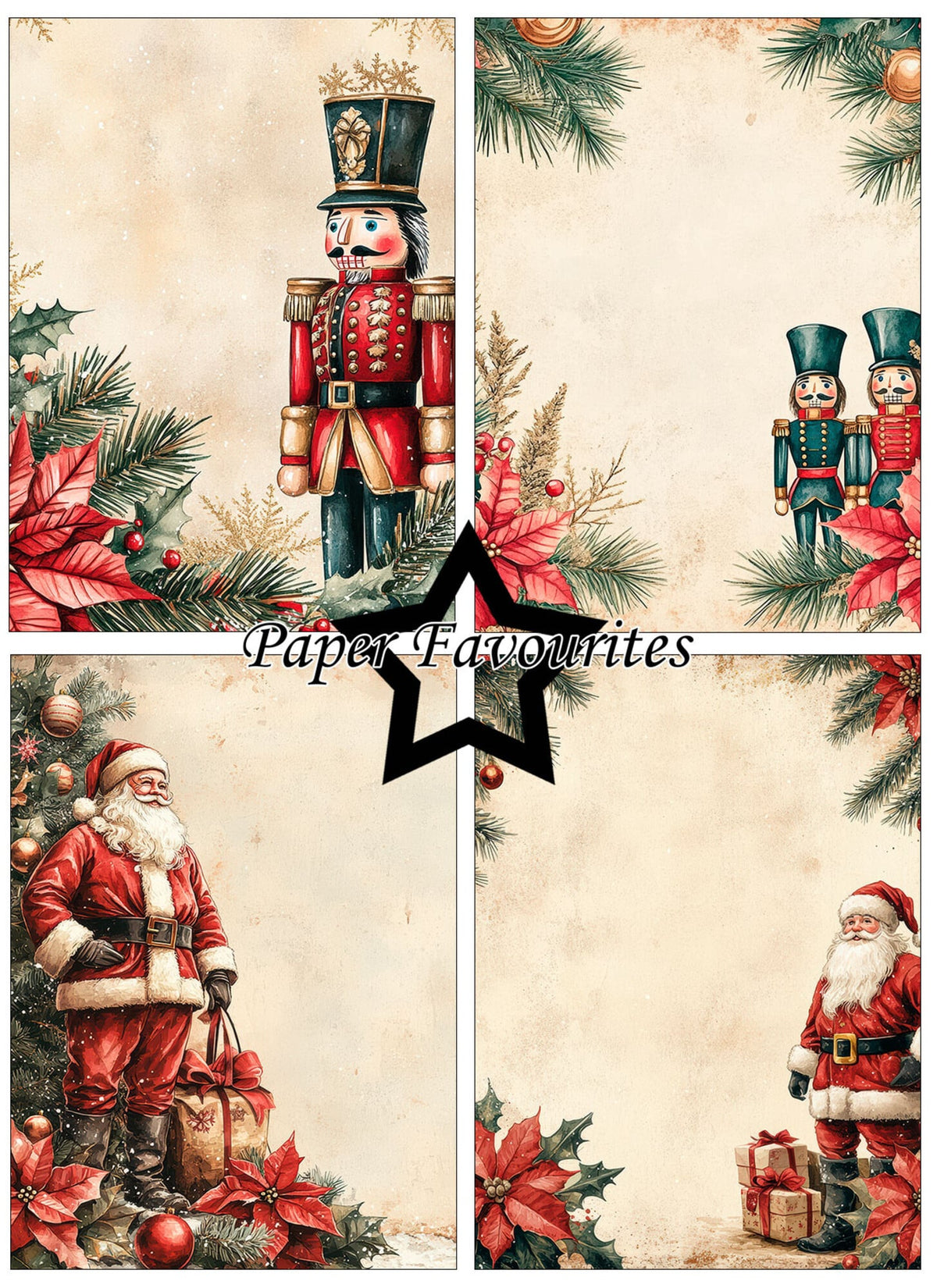 Paper favorites - Traditional Christmas - A6 Paper Pack (PFA644)