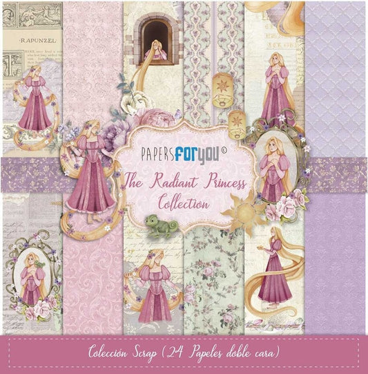 Papers For You The radiant Princess -mini Scrap Paper Pack (24pcs) (PFY-13318)