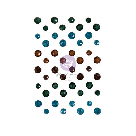 Nature Academia Say It In Crystals - Halvperler med bling / selvklebende (48pcs) (664794)