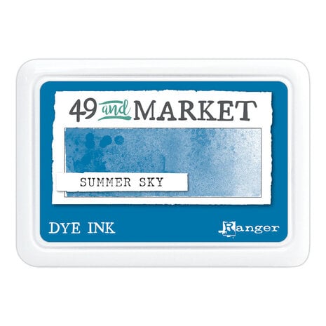 Ranger 49 & Market Dye Ink Pad - Summer sky