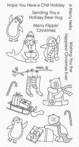 My Favorite Things - Clear Stamps - Chill Holiday CS-726