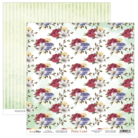 ScrapBoys - Fairy Land 12x12 Inch Paper Pack (FALA-08)
