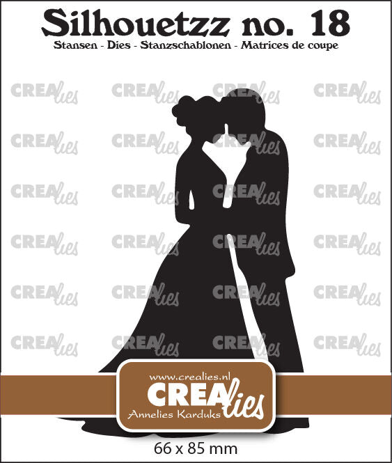 Crealies - Brudepar - CLSH18
