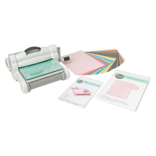 Sizzix Big Shot plus A4 kuttemaskin/ stansemaskin til dies inkl starterkit - 666185