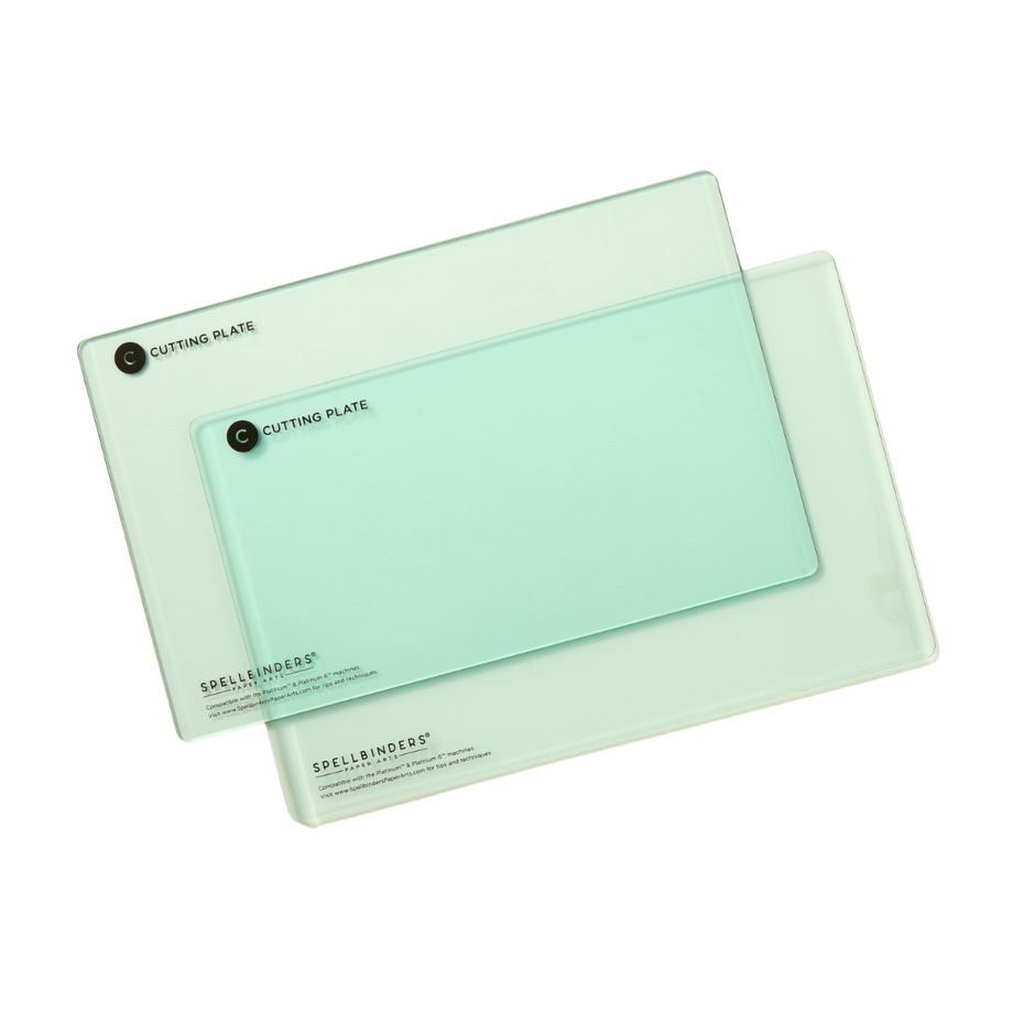 Spellbinders tended Cutting Plates (C) Lisa Horton Crafts Sage Green (PE-122) - Kutteplater