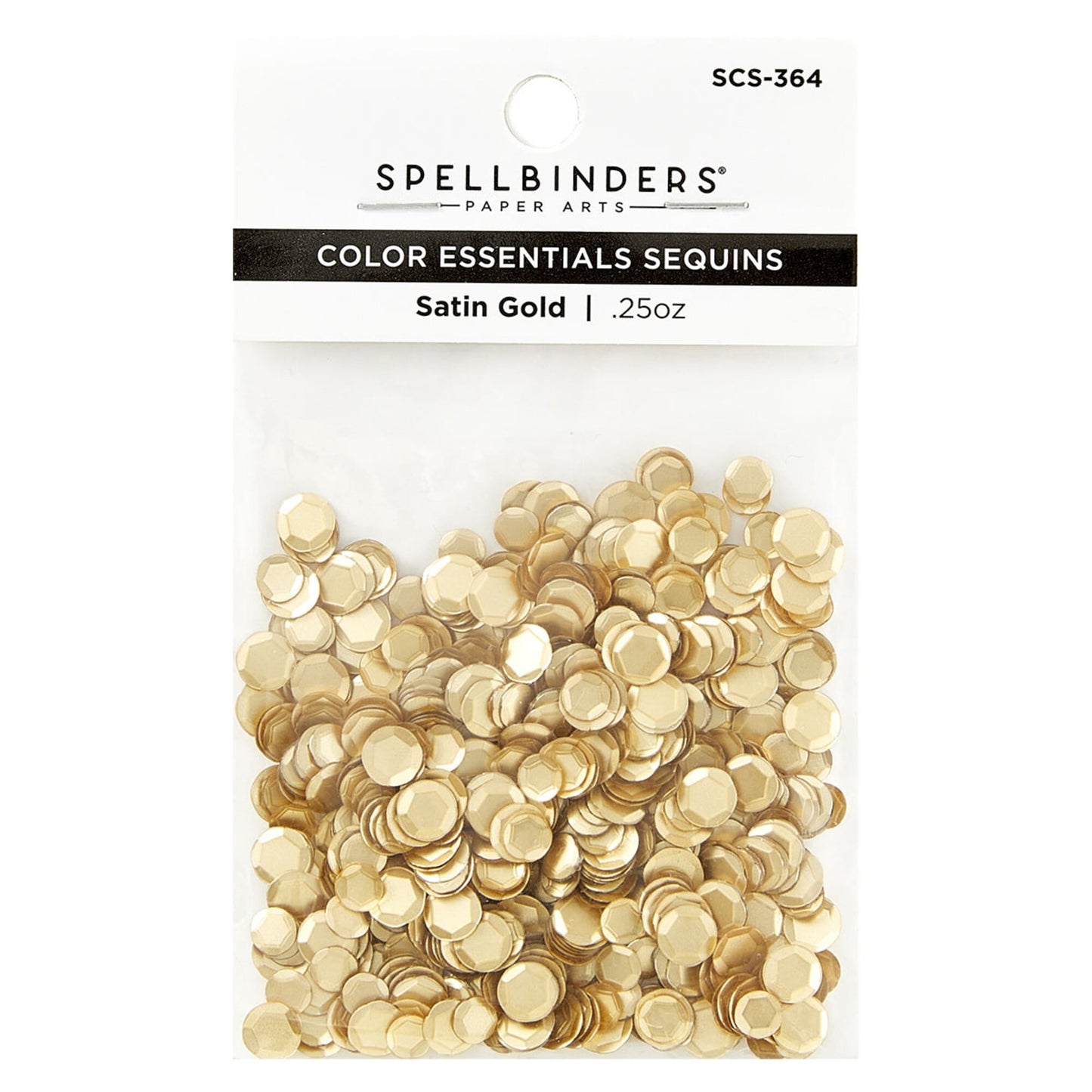 Spellbinders  Satin Gold Sequins