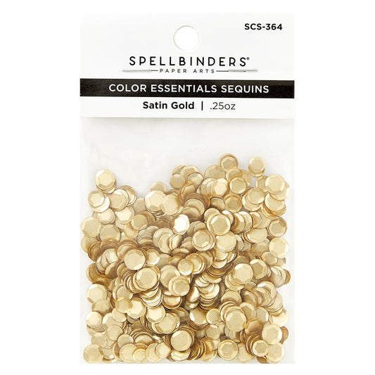 Spellbinders  Satin Gold Sequins