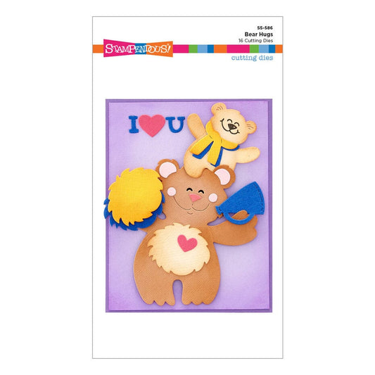 Stampendous - Bear Hugs Cutting Dies (S5-586)