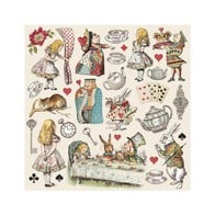 Stamperia - Alice in Wonderland 12x12 Inch Paper Pack (SBBL93)