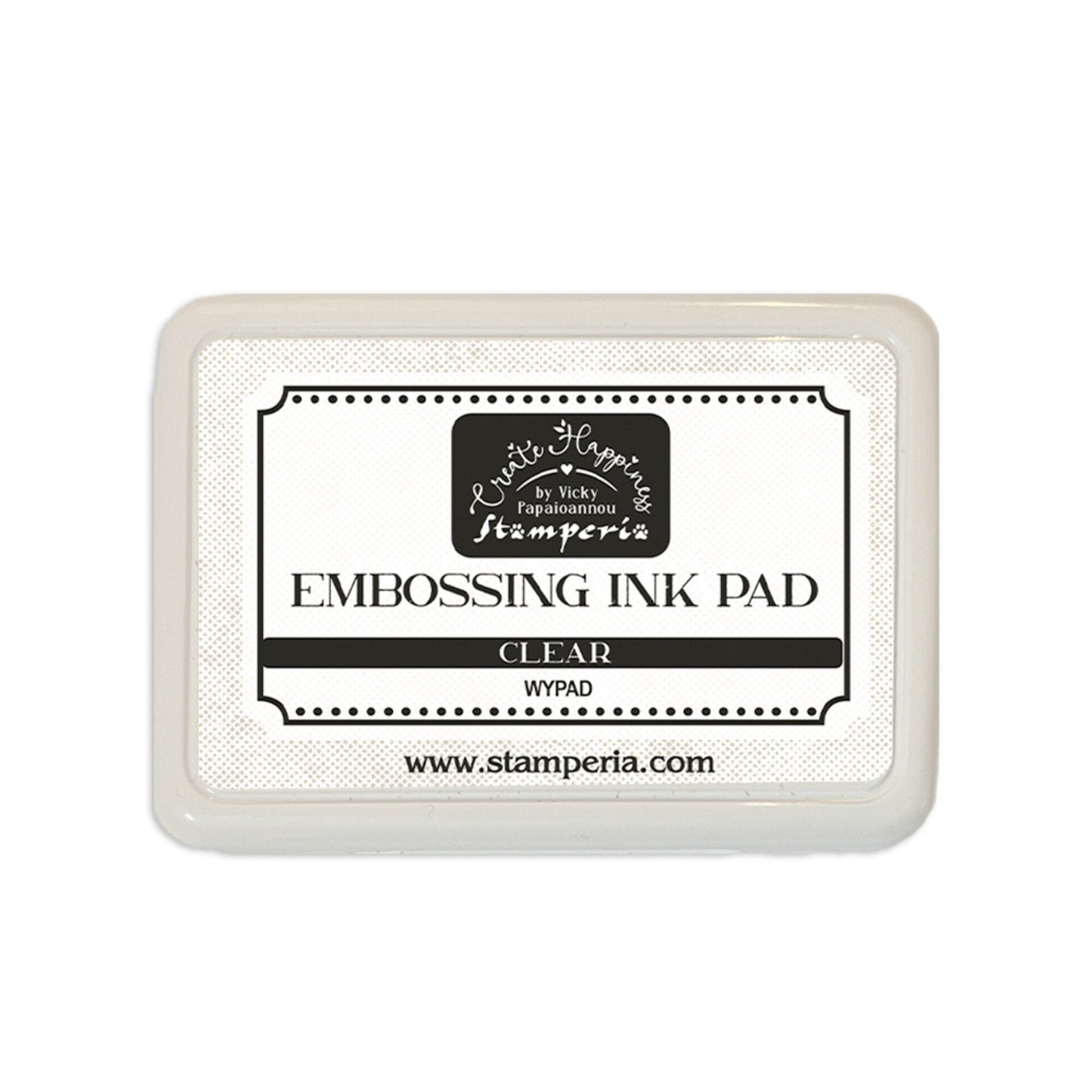 Stamperia Embossing Ink Pad - embossing limpute