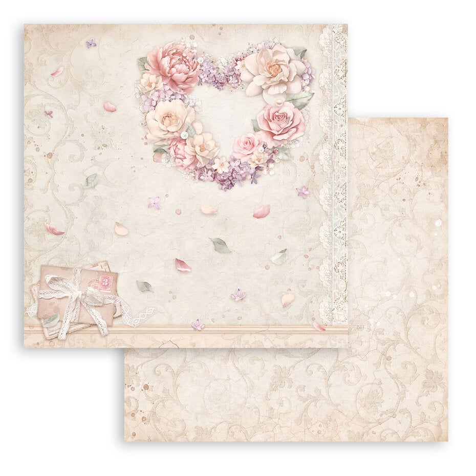 Stamperia Romance Forever 8x8 paper pack