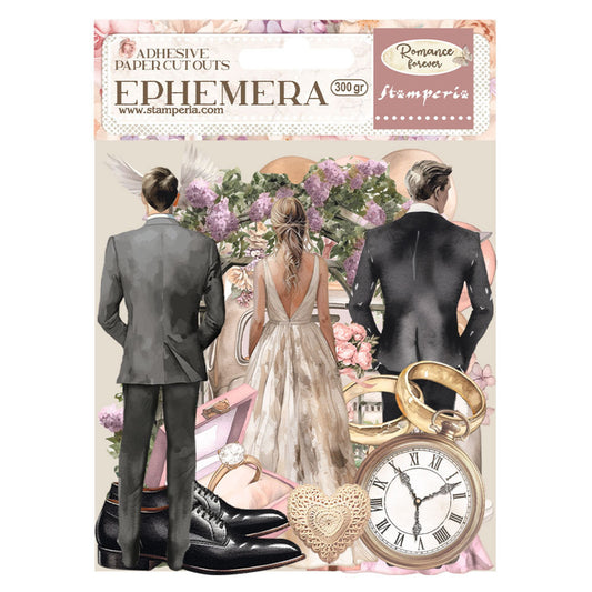 Stamperia Romance Forever Ephemera Ceremony Edition (47pcs) (DFLCT37)