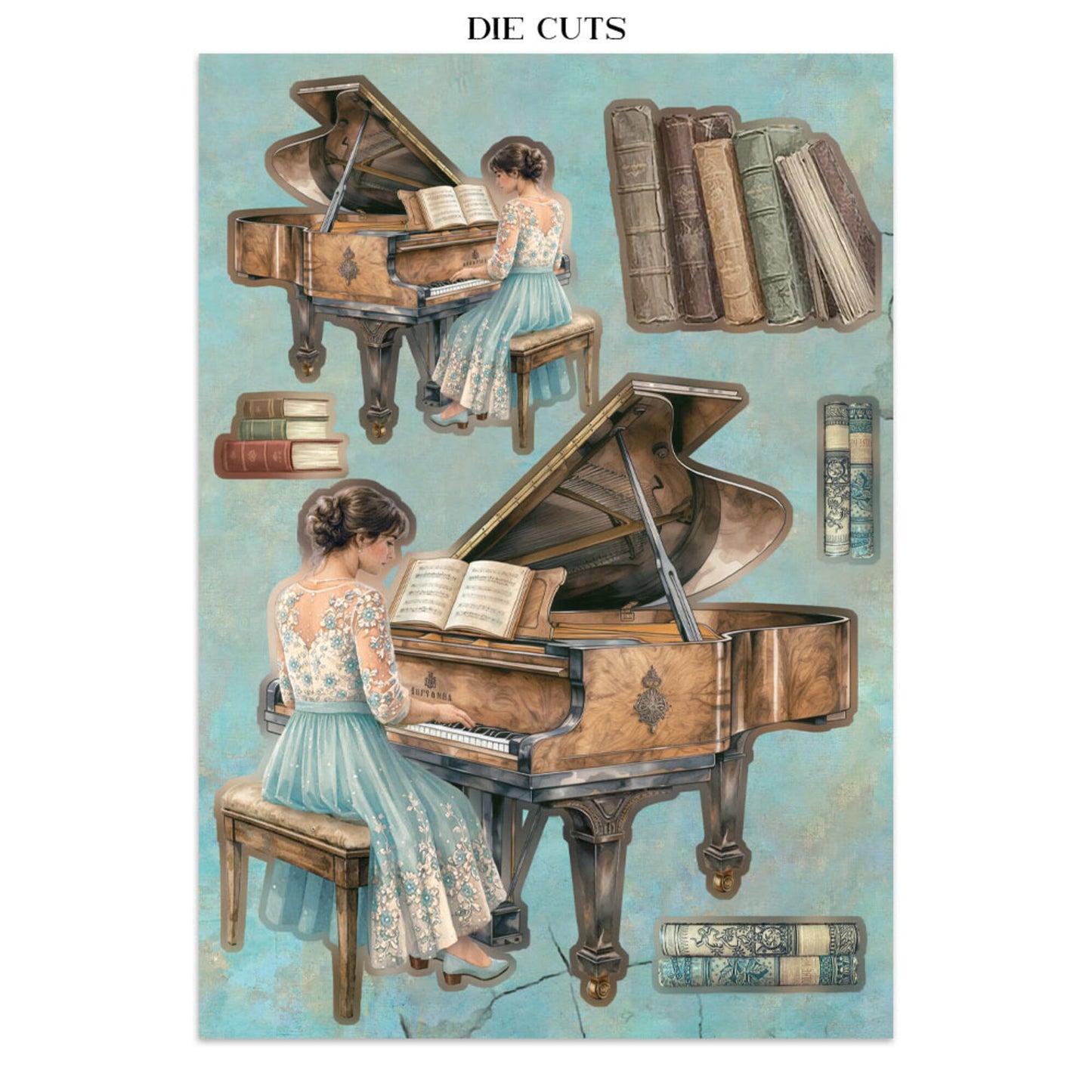 Stamperia Symphony Junk Journal A5 Focus Points by Sara Alcobendas