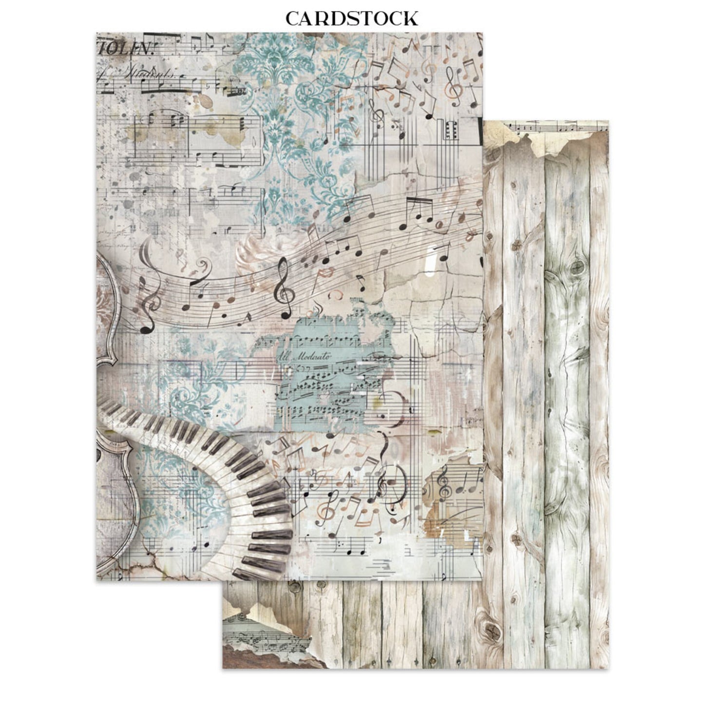 Stamperia Symphony Junk Journal A5 Focus Points by Sara Alcobendas