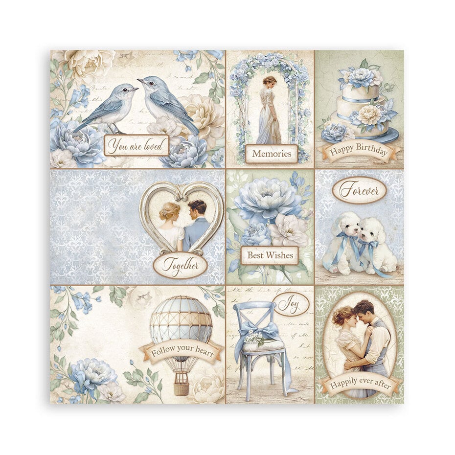 Timeless 8x8 Inch Paper Pack Maxi (Single Face) (SBBSXB13)