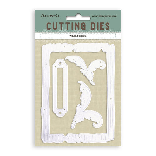 NYHET! Stamperia dies - Wooden Frame A6 Cutting Dies (SFT04)