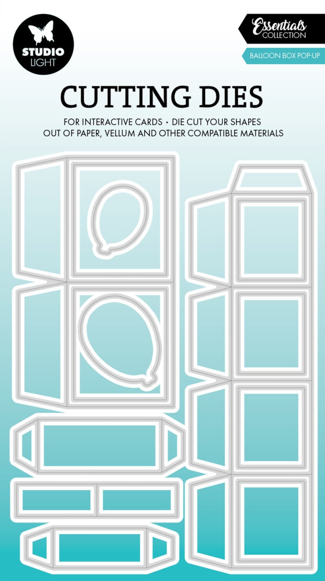 Studio Light Balloon Box Pop-Up Essentials Cutting Die (SL-ES-CD927)