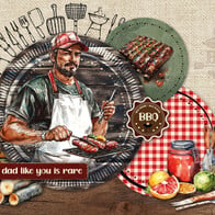 StudioLight - BBQ Party A4 Essentials Card Making Paper Pad (SL-ES-CMP27)