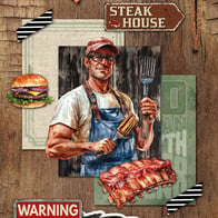 StudioLight - BBQ Party A4 Essentials Card Making Paper Pad (SL-ES-CMP27)