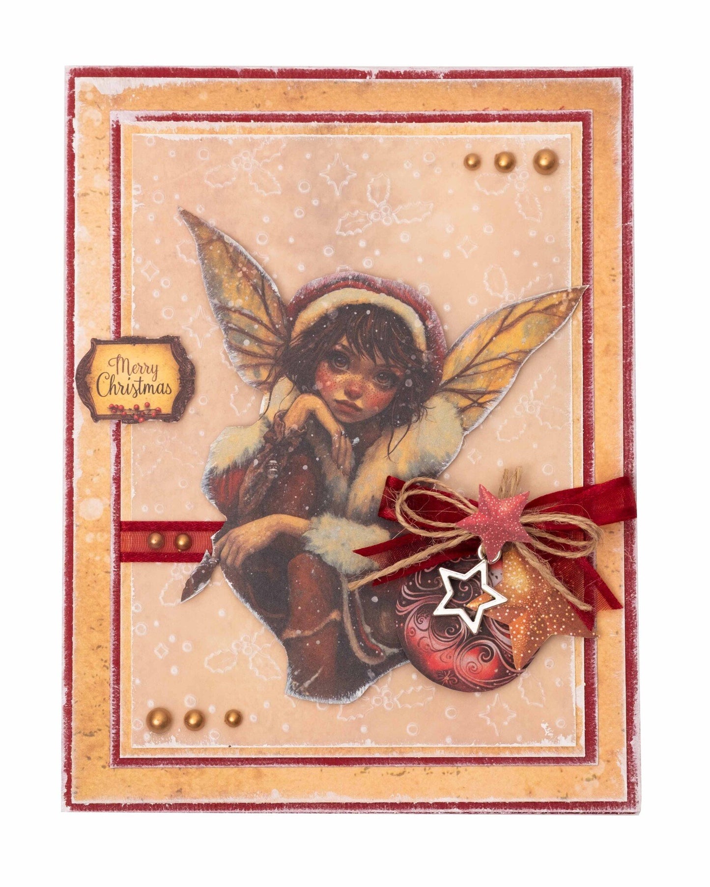 Studio Light Pine Fairy Christmas Essential Die-cut paper pad