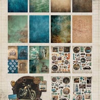 StudioLight - Gearhead Workshop A4 Essentials Die-Cut Paper Pad (SL-ES-DCPP436)