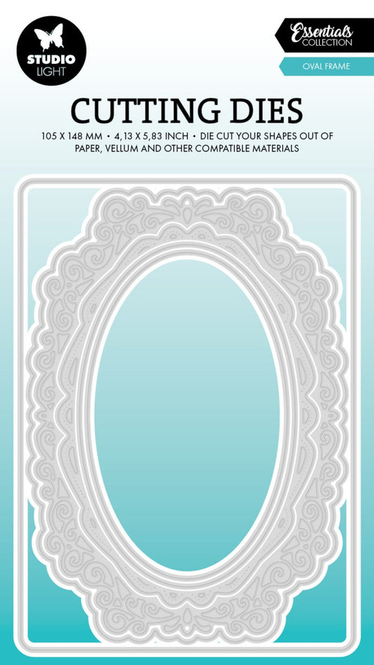 Studiolight dies - Oval Frame Essentials Cutting Die (SL-ES-CD1002)