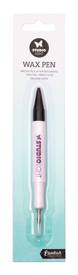 Studio Light Wax Pen Precise Pick Up & Soft Grip Essentials Tools / plukk-opp penn + nåletupp