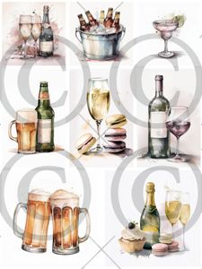 NYHET!! Papirdesign motivark - Lystig lag - vår 2025