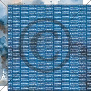 NYHET! Papirdesign Mønsterark 12´x12´ - Fremtidsdrøm - Fin konfirmant-  PD1606