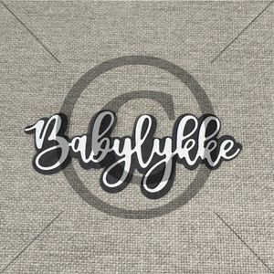 NYHET!! Papirdesign Dies - Babylykke - pd1089 - vår 2025