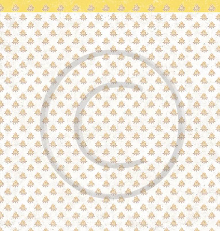 Papirdesign mønsterark 12x12 - Jolle - PD18491