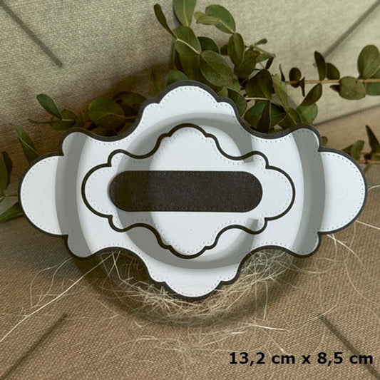 Nyhet! Papirdesign dies - PD1440 - Ramme 6