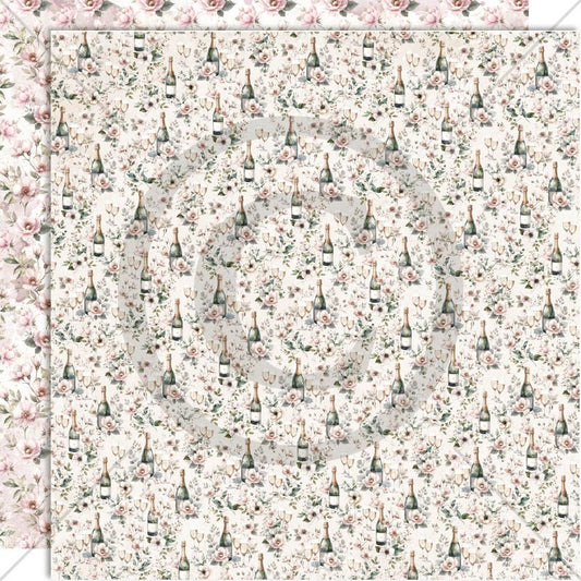 NYHET! Papirdesign Mønsterark 12´x12´ - Feststemning -  PD1618