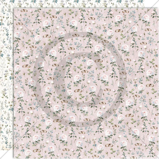 NYHET! Papirdesign Mønsterark 12´x12´ - Lys fremtid -  PD1619