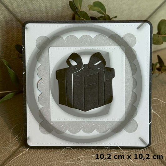 Nyhet! Papirdesign dies - Kvadrat klippeark