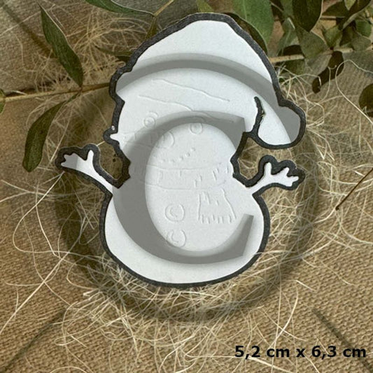 Nyhet! Papirdesign dies - Snømann 2