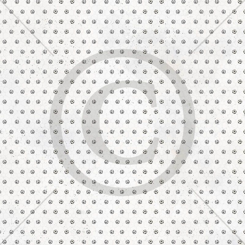 NYHET! Papirdesign Mønsterark 12´x12´ - Fremtidsdrøm - Fotballspillere -  PD1603