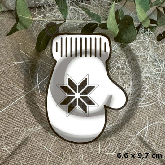 Nyhet! Papirdesign dies - Vott- nå på lager igjen😊