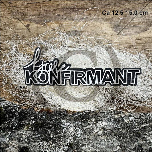 NYHET! Papirdesign dies - Kjære konfirmant 7