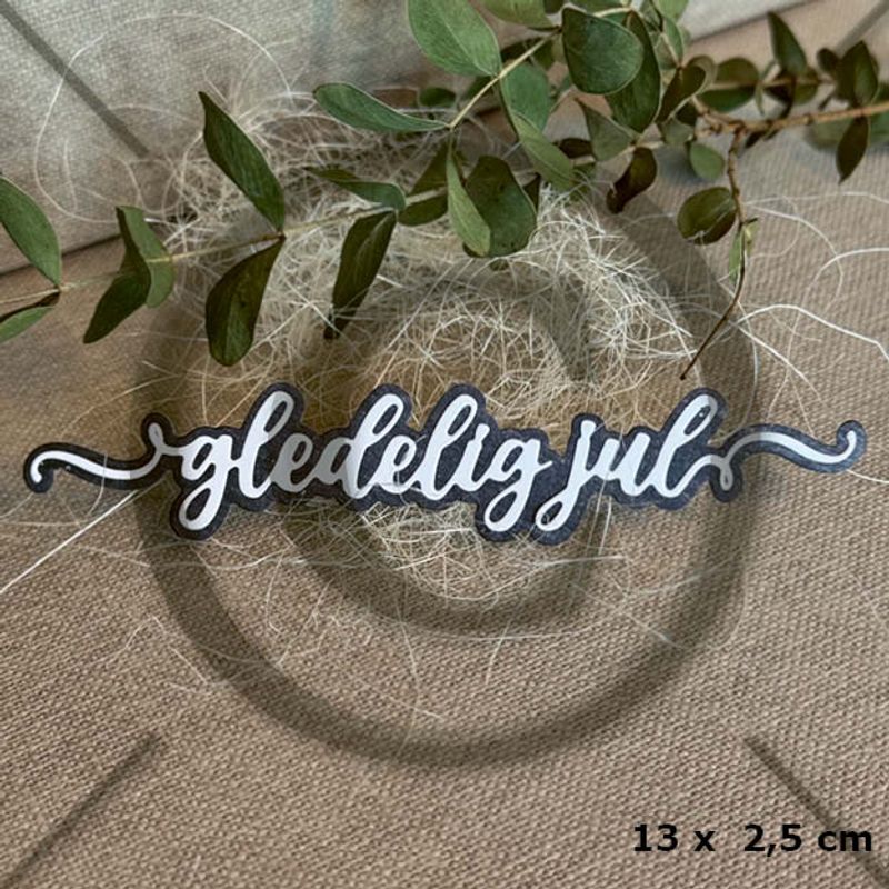 Nyhet! Papirdesign dies - Gledelig jul 4