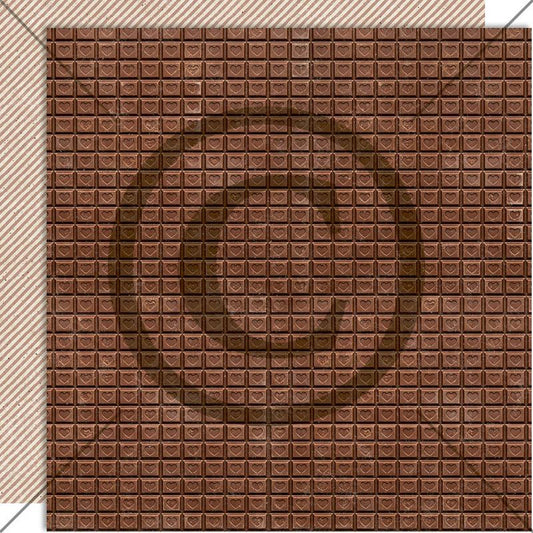 FORHÅNDSBESTILL NÅ! NYHET! Papirdesign  - mønsterark 12x12 - Juleminner - Sjokoladeplate-