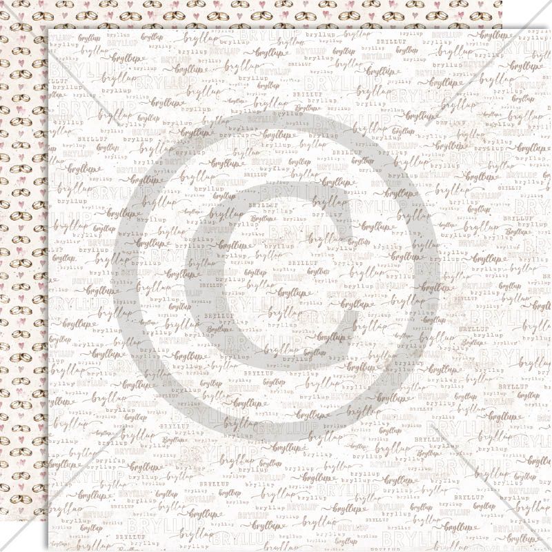 NYHET! Papirdesign Mønsterark 12´x12´ - Fremtiden sammen -  PD1617